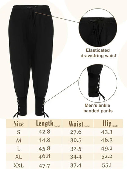 Authentic 4 Piece Pirate Mens Costume