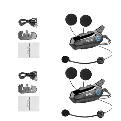Waterproof Motorcycle Bluetooth Intercom Headset System
