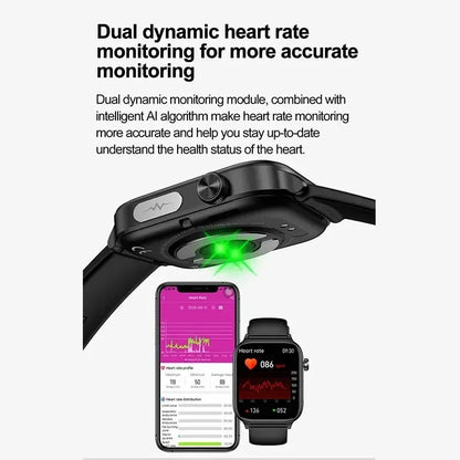 Advanced Fitness Tracker Watch with Heart Rate Monitor
