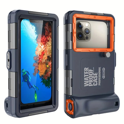 Waterproof Phone Pouch with Depth Protection and Strap - Pexav
