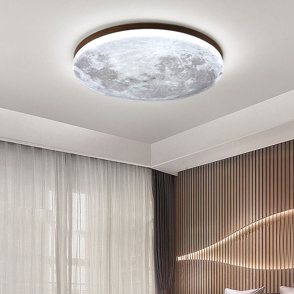 Round Soft Glow Ceiling Lamp Indoor Home Lighting