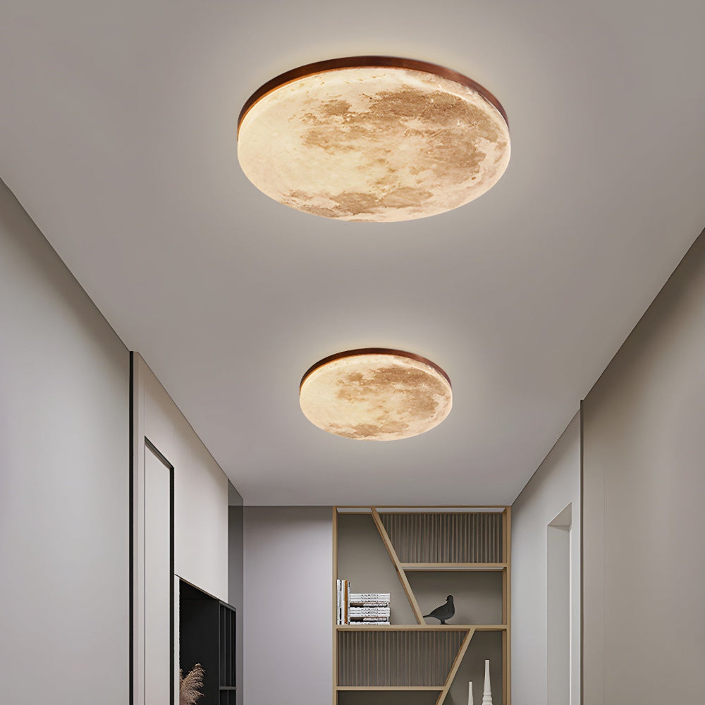 Round Soft Glow Ceiling Lamp Indoor Home Lighting