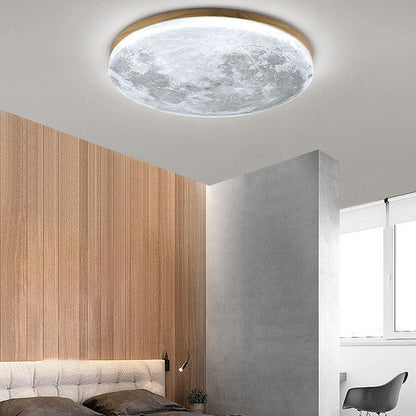 Round Soft Glow Ceiling Lamp Indoor Home Lighting