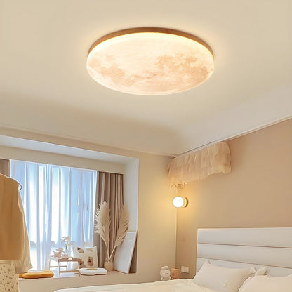 Round Soft Glow Ceiling Lamp Indoor Home Lighting
