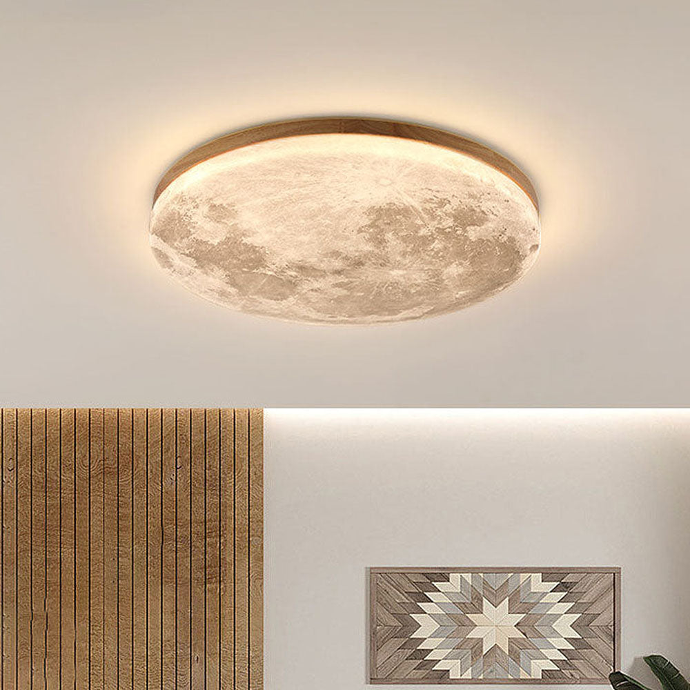 Round Soft Glow Ceiling Lamp Indoor Home Lighting
