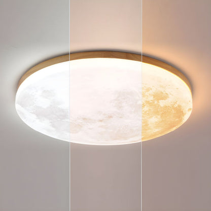 Round Soft Glow Ceiling Lamp Indoor Home Lighting
