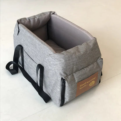Pet Booster Car Seat – Compact Travel Dog Carrier