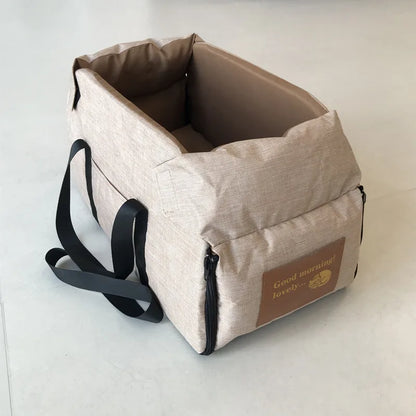 Pet Booster Car Seat – Compact Travel Dog Carrier
