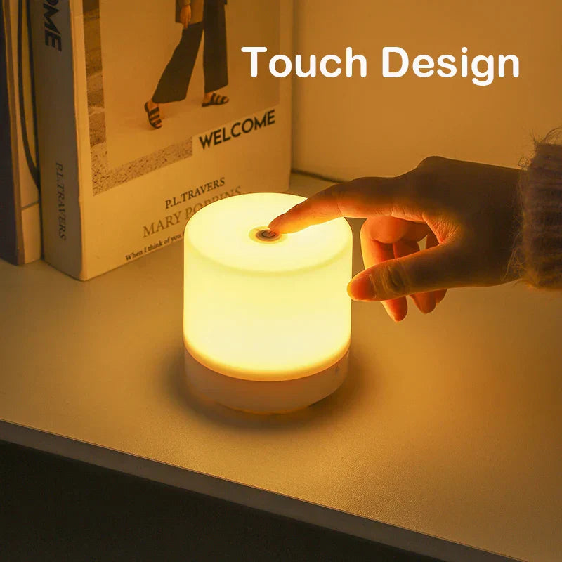 Bright LED Bedside Table Lamp with Touch Control