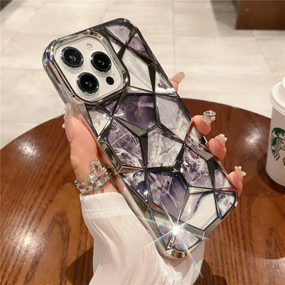 Vibrant Patterned Stone Phone Cover