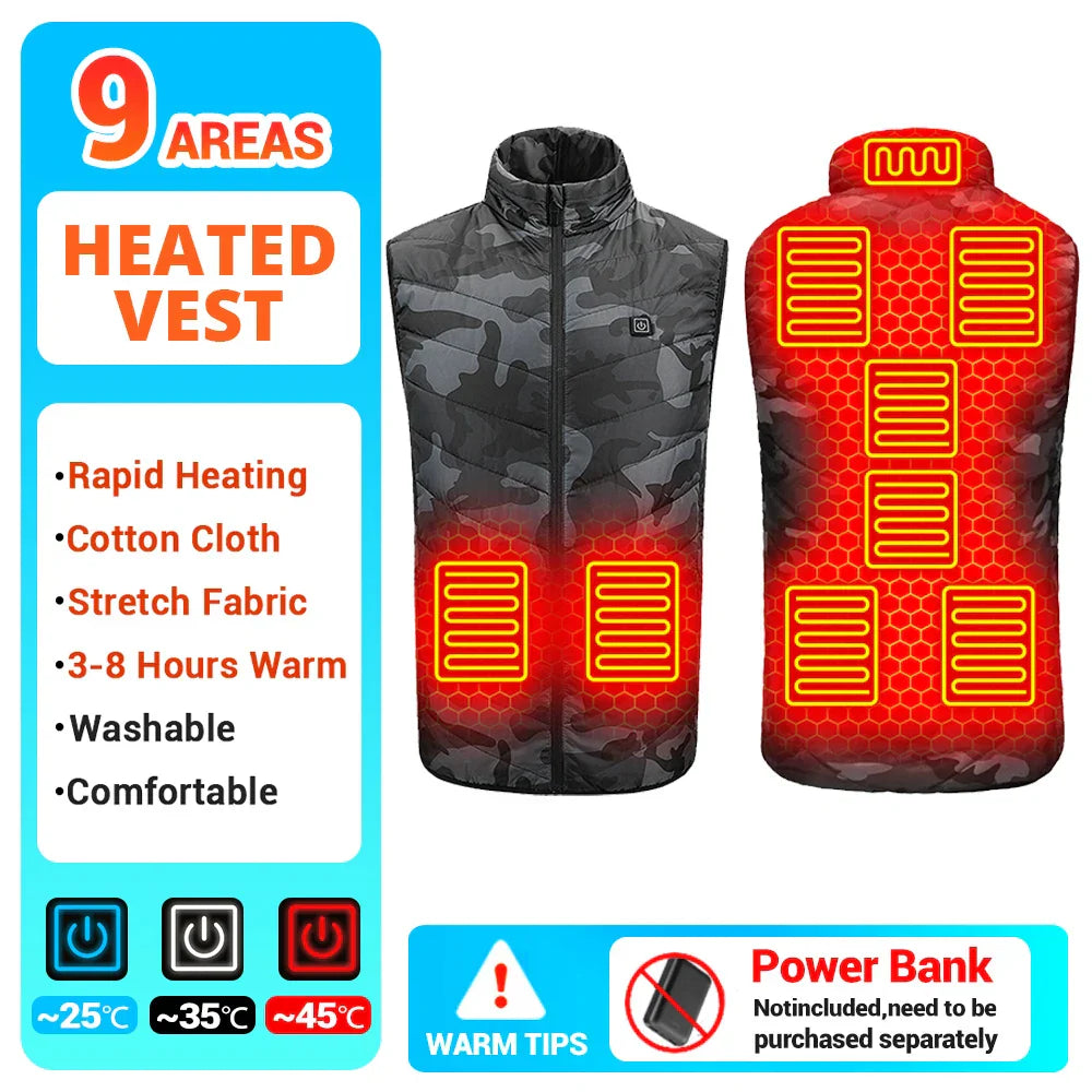 Warm Insulated Snow Jacket for Men