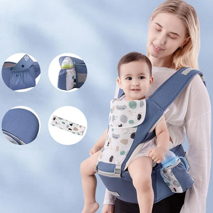 Versatile Baby Sling - Ergonomic Hip Seat for Newborn to Toddler