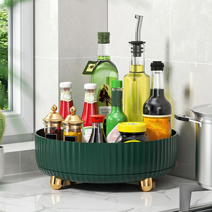 Spinning Kitchen Spice Storage Carousel Rack - Pexav