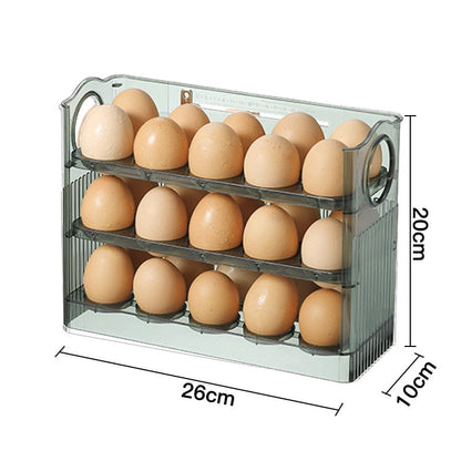 Easy Flip Kitchen Egg Holder