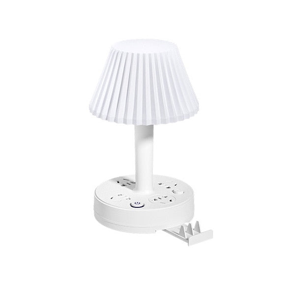 Stylish Desk Lamp with Phone Stand and Blue Light Protection