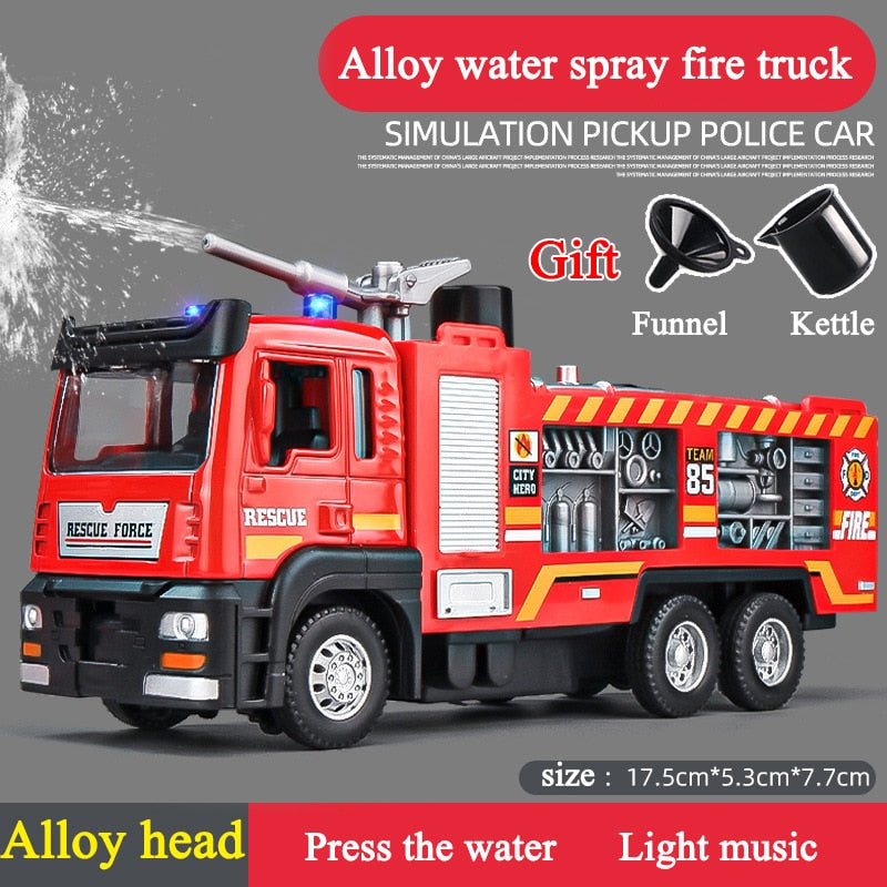 Big Kids Fire Engine Playset Toy