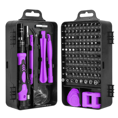 Ultimate 115-Piece Screwdriver Set with Magnetic Tips