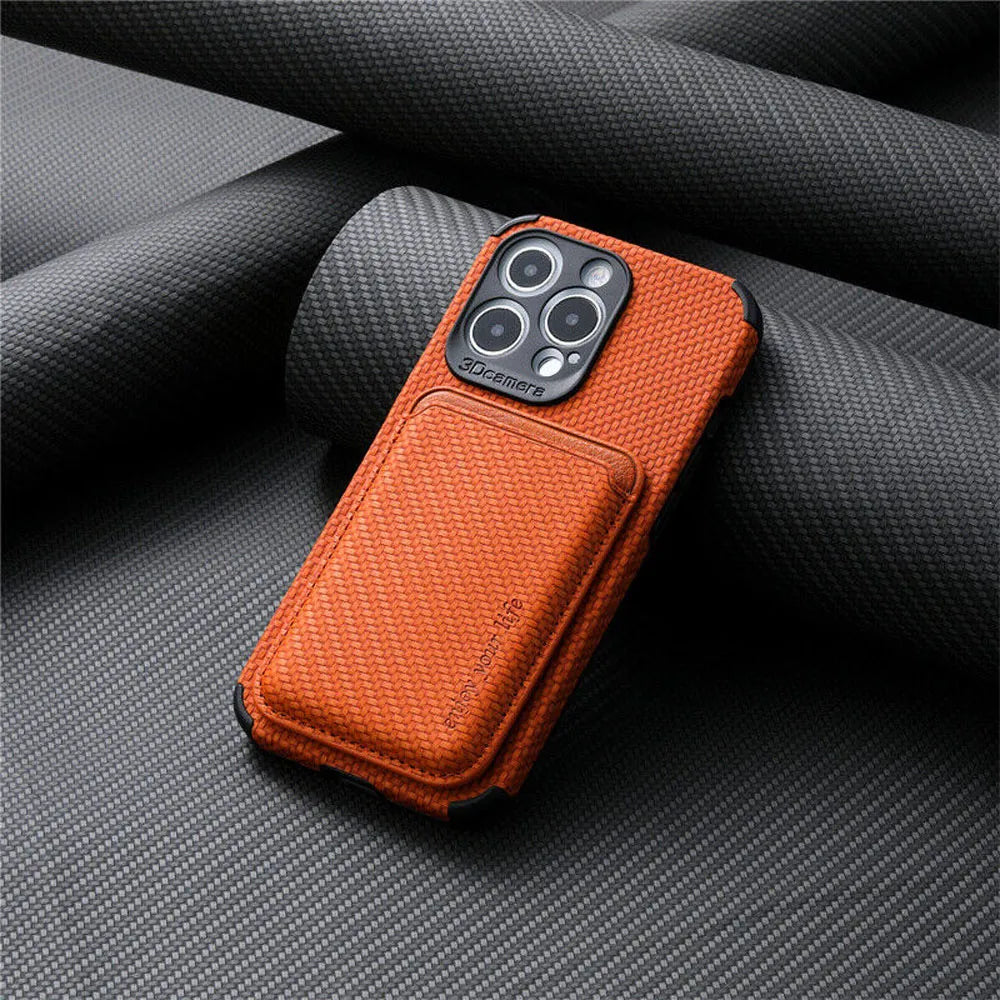 Slim Magnetic iPhone Wallet Case