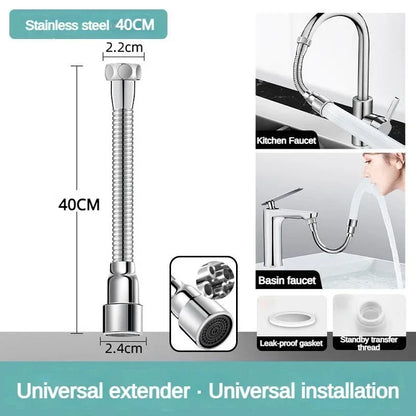 Easy Fit Adjustable Kitchen Faucet Spray Nozzle