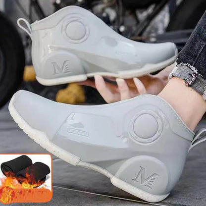 Waterproof Grip Rain Ankle Boots