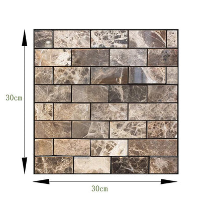 Textured Brick Wall Sticker Decal