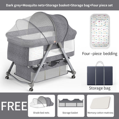 Compact Collapsible Space Saving Baby Bed