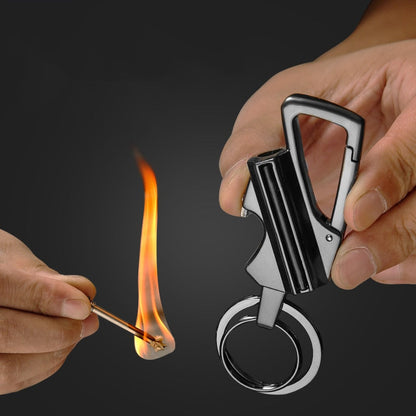 Waterproof Pocket Flame Match Keychain - Pexav