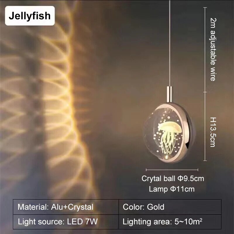 Colorful Crystal Spinner LED Mood Lamp