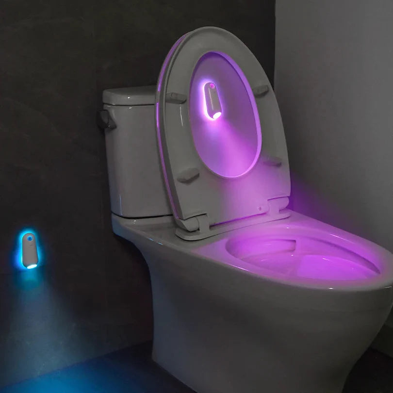 Colorful LED Toilet Night Light with USB Charger - Pexav