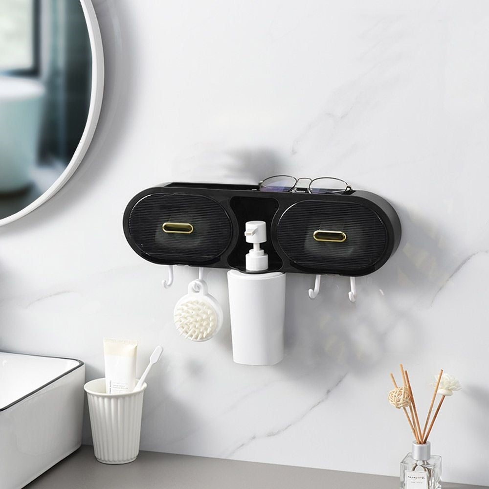 Space-Saving Waterproof Bathroom Shelf Rack - Pexav
