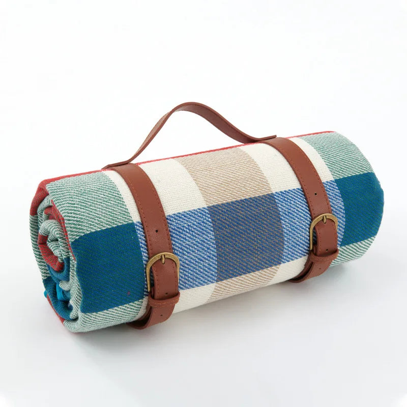 Waterproof Folding Picnic Mat with Handle Strap