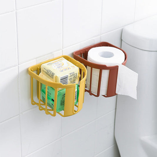 Space-Saving Bathroom Tissue Storage Box - Pexav