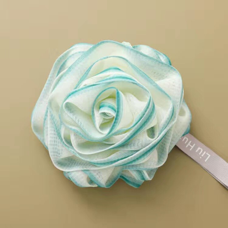 Soft Pink Exfoliating Bath Sponge