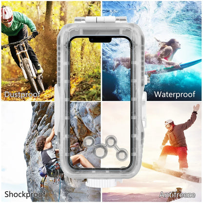 Waterproof iPhone Case with Touch Screen & 40m Depth Rating