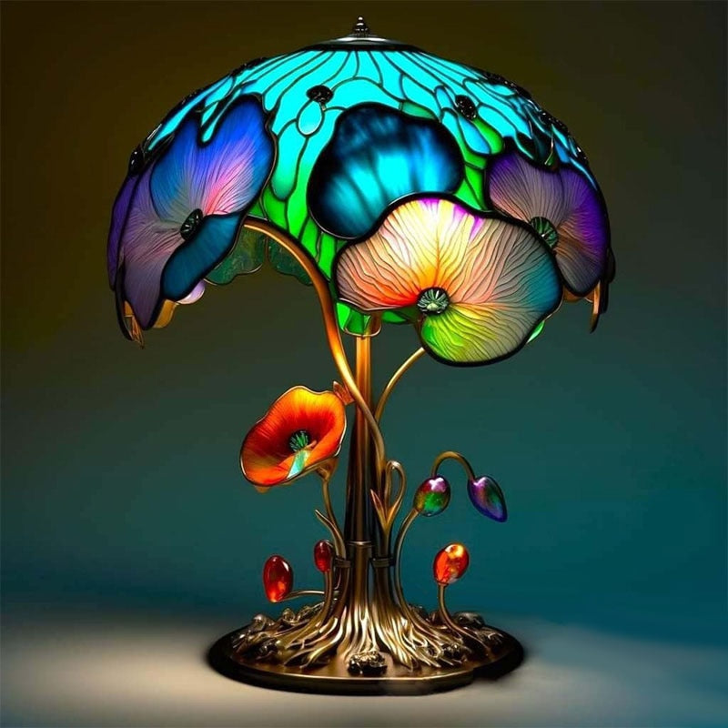 Vibrant Fungi Table Light - Pexav