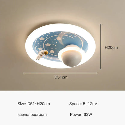 Cosmic Space LED Ceiling Light Lamp