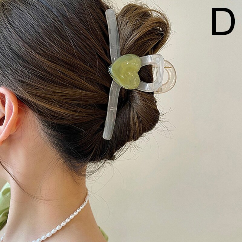 Bright Floral Hair Claw Accessory