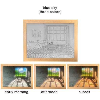 Colorful Modern LED Art Table Lamp