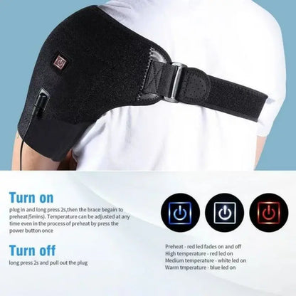 Warm Therapeutic Shoulder Wrap with 3 Heat Settings