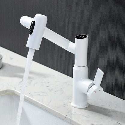Modern 360 Spin Single Handle Kitchen Faucet - Pexav