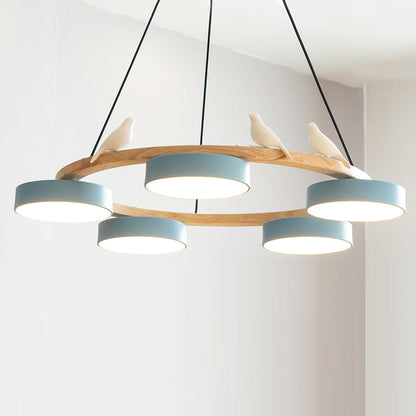 Beautiful Round Pendant LED Ceiling Light Fixture