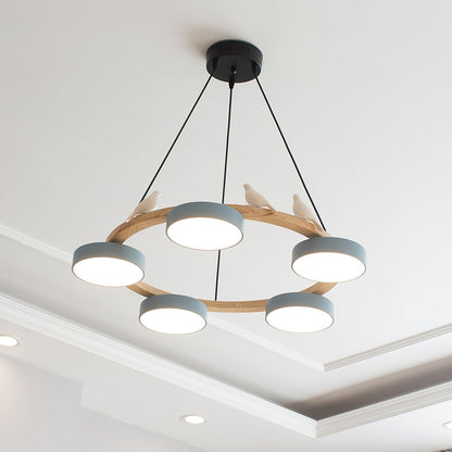 Beautiful Round Pendant LED Ceiling Light Fixture
