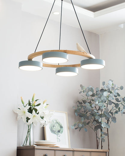 Beautiful Round Pendant LED Ceiling Light Fixture