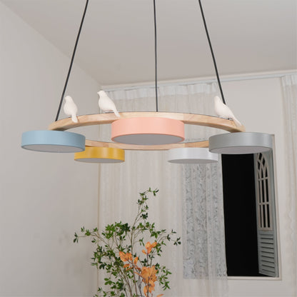 Beautiful Round Pendant LED Ceiling Light Fixture