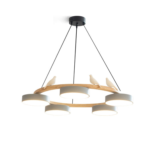 Beautiful Round Pendant LED Ceiling Light Fixture - Pexav