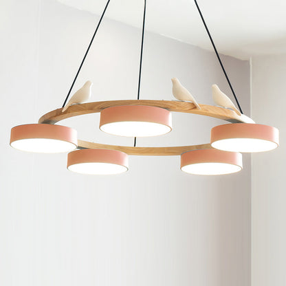 Beautiful Round Pendant LED Ceiling Light Fixture