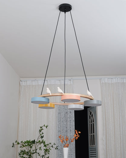 Beautiful Round Pendant LED Ceiling Light Fixture