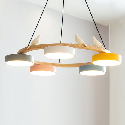 Beautiful Round Pendant LED Ceiling Light Fixture