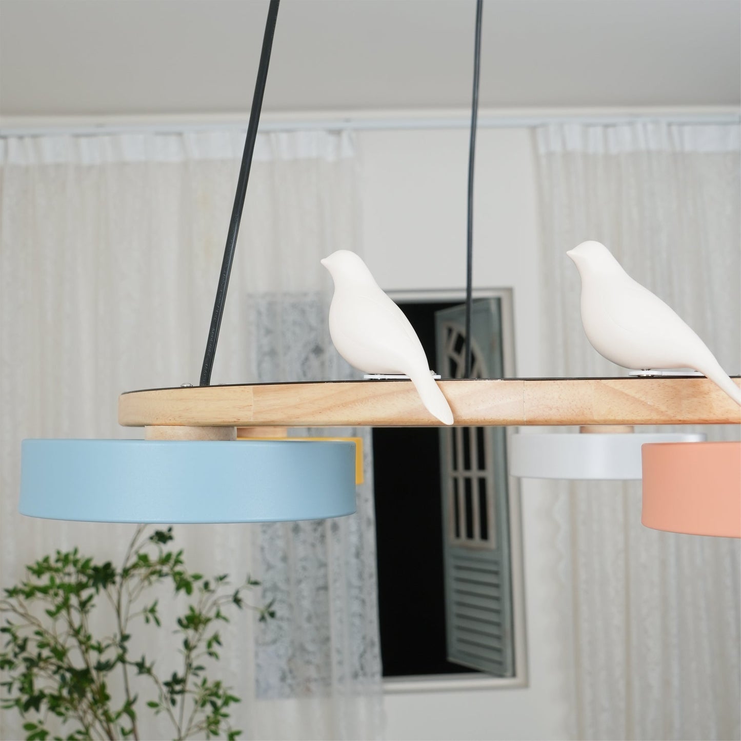 Beautiful Round Pendant LED Ceiling Light Fixture