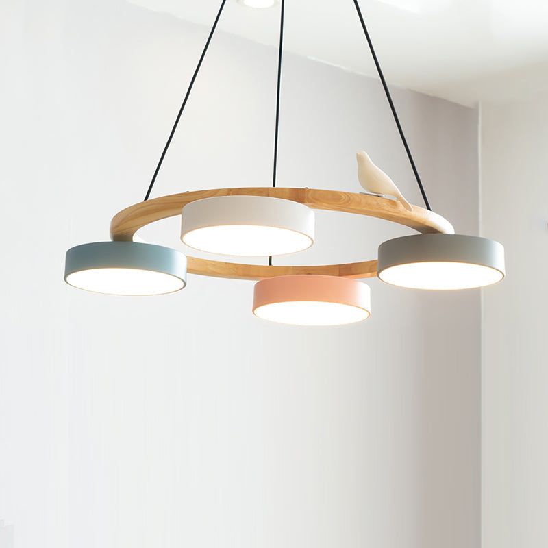 Beautiful Round Pendant LED Ceiling Light Fixture